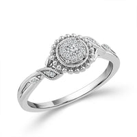 Diamond Fashion Ring 0.10 ct tw 10k Yellow Gold-RP3385A78Y0