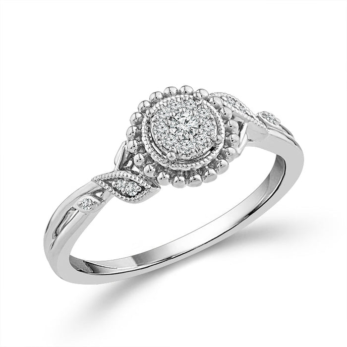 Diamond Fashion Ring 0.10 ct tw 10k Yellow Gold-RP3385A78Y0