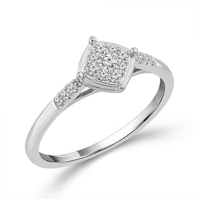 Diamond Fashion Ring 0.17 ct tw 10k Yellow Gold-RP3421A78Y0