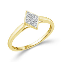 Diamond Fashion Ring 0.13 ct tw 10k Yellow Gold-RP3423A78Y0