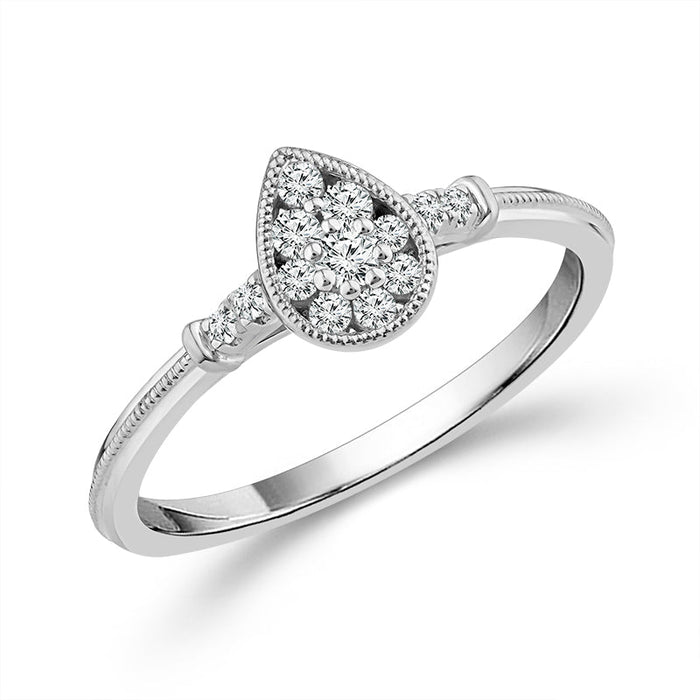 Diamond Fashion Ring 0.17 ct tw 10k Yellow Gold-RP3424A78Y0