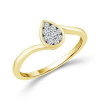 Diamond Fashion Ring 0.13 ct tw 10k Yellow Gold-RP3427A78Y0