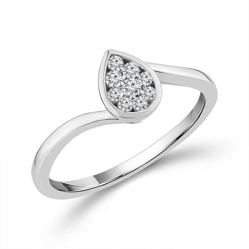Diamond Fashion Ring 0.13 ct tw 10k Yellow Gold-RP3427A78Y0