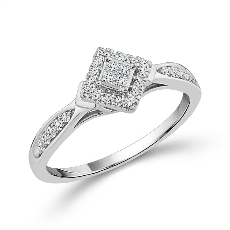 Diamond Fashion Ring 0.20 ct tw 10k Yellow Gold-RP3429A66Y0