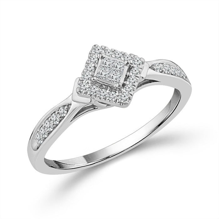 Diamond Fashion Ring 0.20 ct tw 10k Yellow Gold-RP3429A66Y0