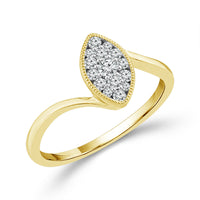 Diamond Fashion Ring 0.20 ct tw 10k Yellow Gold-RP3430A78Y0