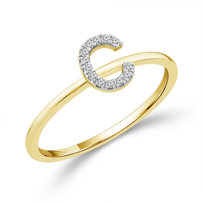Diamond Fashion Ring 0.05 ct tw 10k Yellow Gold-RP3439SCY0