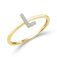 Diamond Fashion Ring 0.04 ct tw 10k Yellow Gold-RP3467SCY0