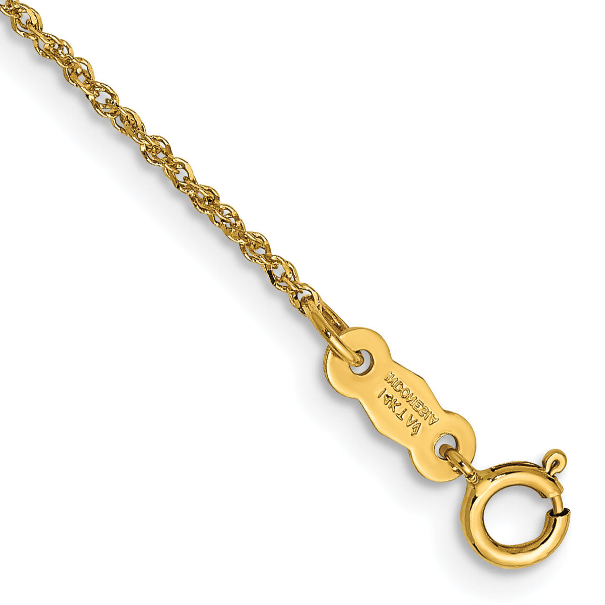 14K 1.1mm Ropa Chain-RPA020-10