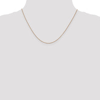 14k Rose Gold .70mm Box Chain-RSC1-18