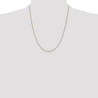 14k Rose Gold .70mm Box Chain-RSC1-22