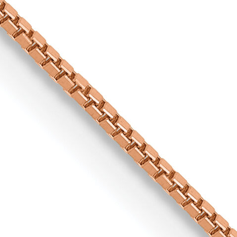 14k Rose Gold .70mm Box Chain-RSC1-16