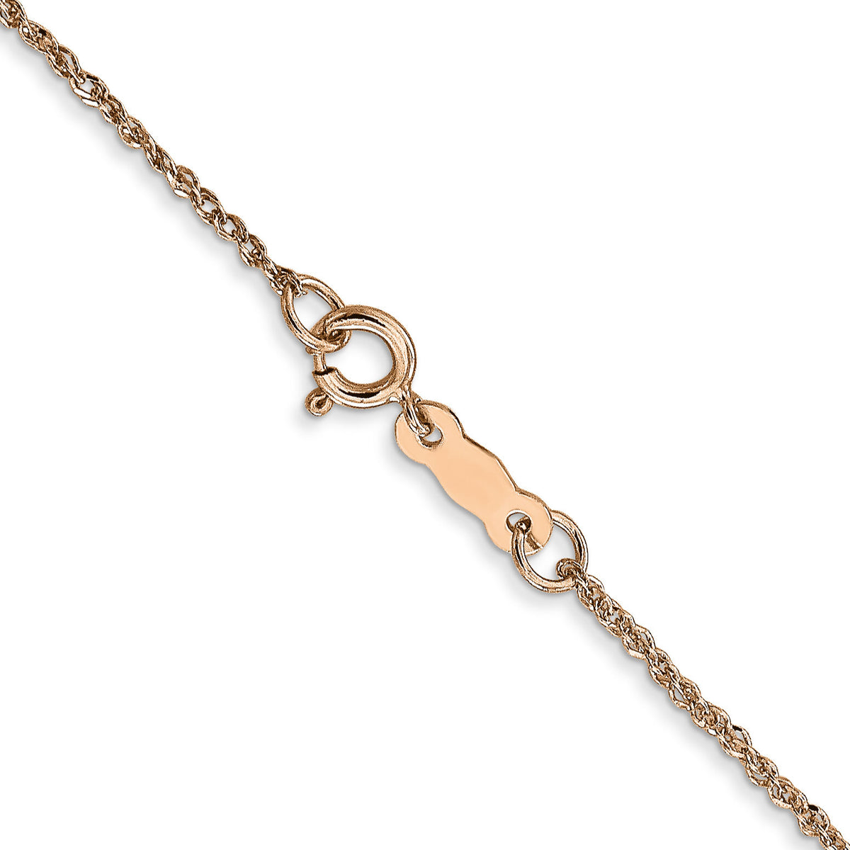 14K Rose Gold 1.1mm Ropa Chain-RSC27-16