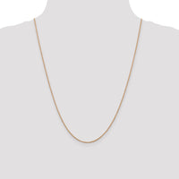 14K Rose Gold 1.1mm Ropa Chain-RSC27-24