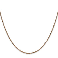 14K Rose Gold 1.7mm Ropa Chain-RSC28-20