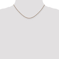 14K Rose Gold 1.7mm Ropa Chain-RSC28-16