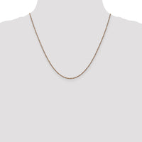 14K Rose Gold 1.7mm Ropa Chain-RSC28-20