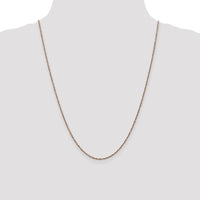 14K Rose Gold 1.7mm Ropa Chain-RSC28-24