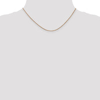 14k Rose Gold 1.0mm Box Chain-RSC3-16