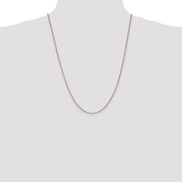 14k Rose Gold 1.0mm Box Chain-RSC3-24