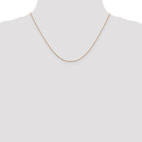 14k Rose Gold .8mm D/C Cable Chain-RSC32-18