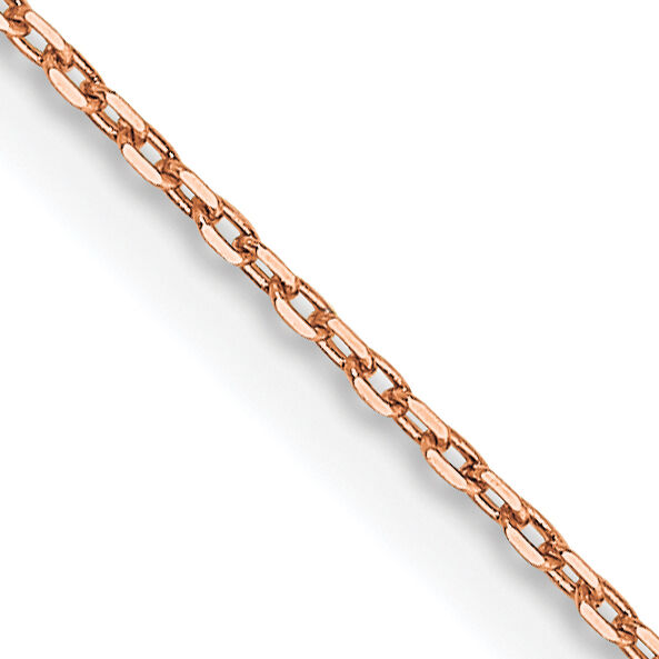 14k Rose Gold .8mm D/C Cable Chain-RSC32-16