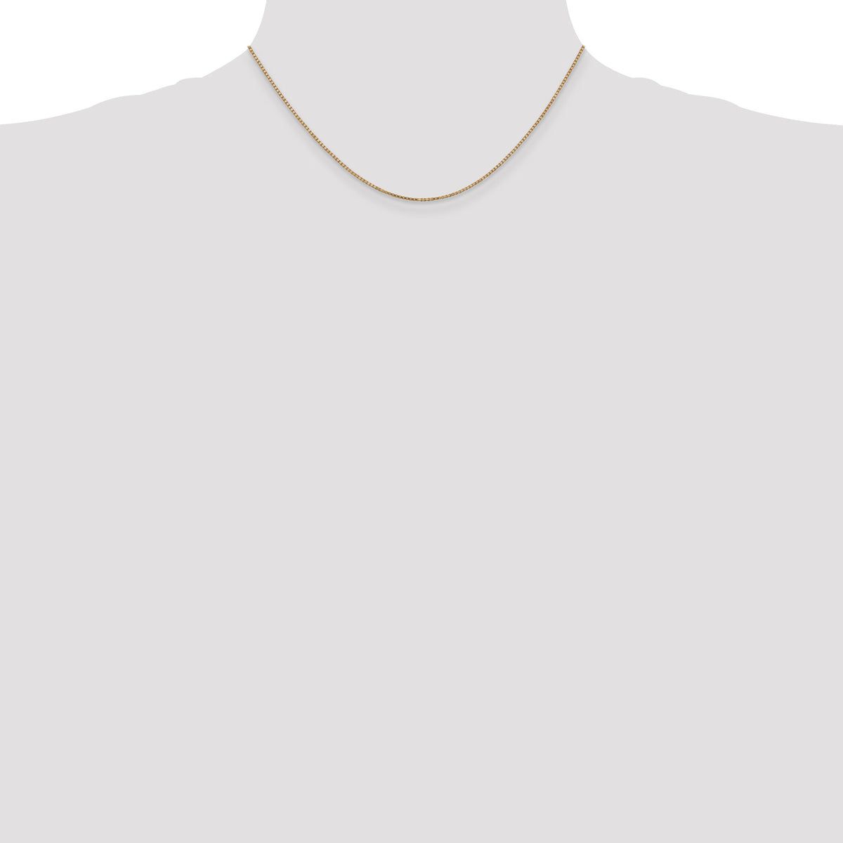 14k Rose Gold 1.10mm Box Chain-RSC33-16