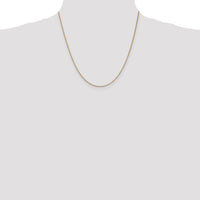 14k Rose Gold 1.10mm Box Chain-RSC33-20