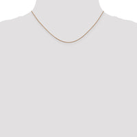 14k Rose Gold .85mm D/C Spiga Chain-RSC34-16