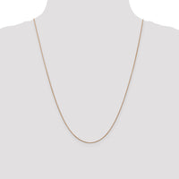 14k Rose Gold .85mm D/C Spiga Chain-RSC34-24