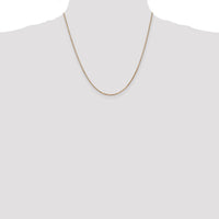 14k Rose Gold 1.3mm Box Chain-RSC36-20