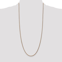 14k Rose Gold 2.1mm D/C Spiga Chain-RSC37-30