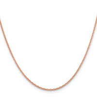 14k Rose Gold 1.8m D/C Cable Chain-RSC39-20