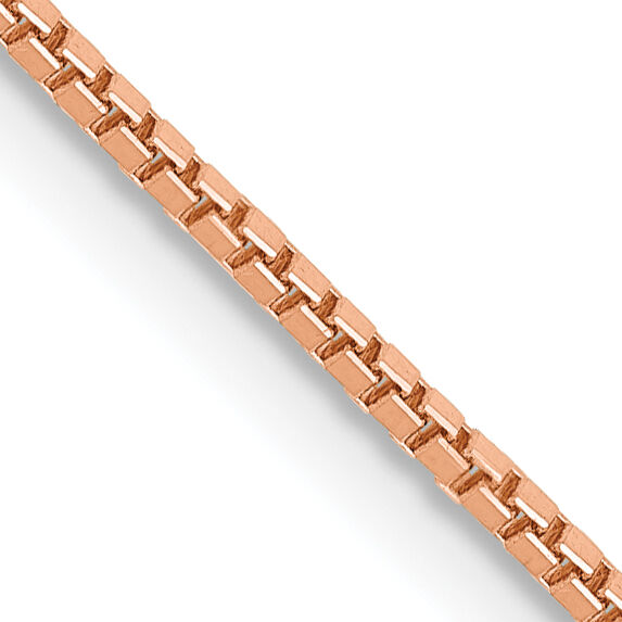 14k Rose Gold 1.0mm Box Chain-RSC3-22