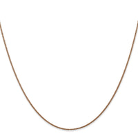 14k Rose Gold 1.05mm D/C Spiga Chain-RSC4-30