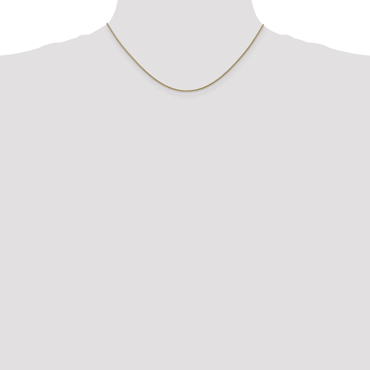 14k Rose Gold 1.05mm D/C Spiga Chain-RSC4-16