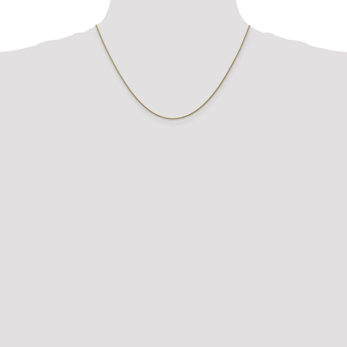 14k Rose Gold 1.05mm D/C Spiga Chain-RSC4-18