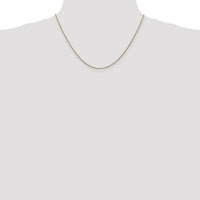 14k Rose Gold 1.05mm D/C Spiga Chain-RSC4-18