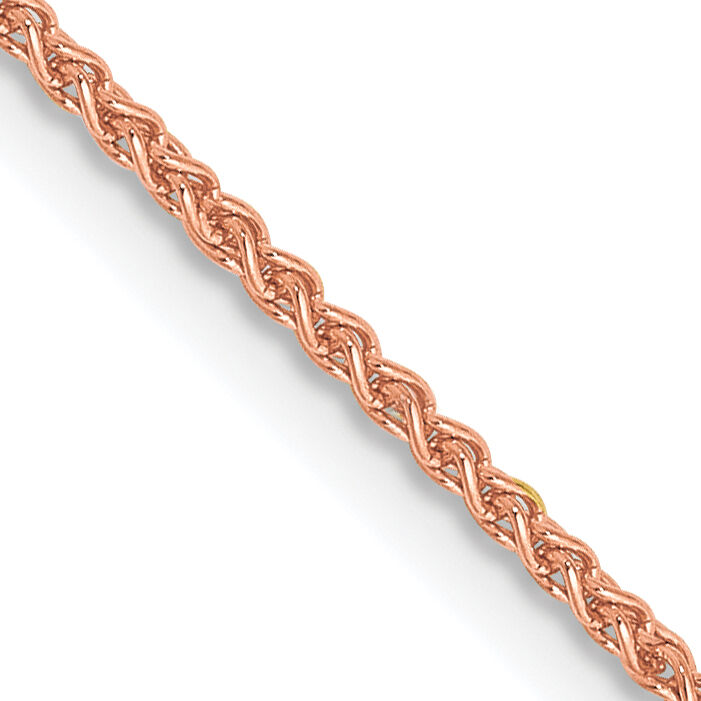 14k Rose Gold 1.25mm Solid Polished Spiga Chain-RSC41-20