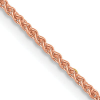 14k Rose Gold 1.25mm Solid Polished Spiga Chain-RSC41-20