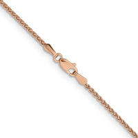 14k Rose Gold 1.7mm Solid Polished Spiga Chain-RSC42-30