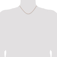 14k Rose Gold 1.7mm Solid Polished Spiga Chain-RSC42-16