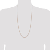 14k Rose Gold 1.7mm Solid Polished Spiga Chain-RSC42-30