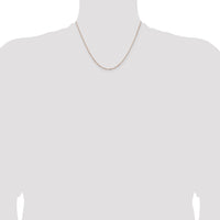 14k Rose Gold .95mm Box Chain-RSC44-18