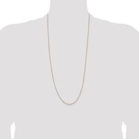 14k Rose Gold .95mm Box Chain-RSC44-30