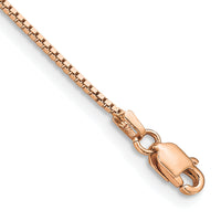 14k Rose Gold .95mm Box Chain-RSC44-7