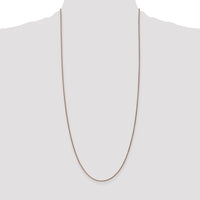 14k Rose Gold 1.25mm D/C Spiga Chain-RSC5-30