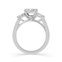 Diamond Engagement Ring 0.75 ct tw 14k White Gold-RT2330B56W4