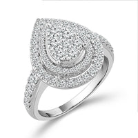 Diamond Bridal Set 1.50 ct tw 10k White Gold-RZ0726A68W0L