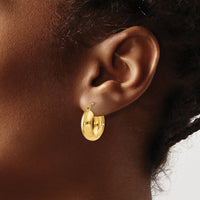 14K Hoop Earrings-S1165